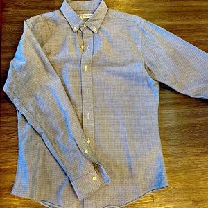 Ratio Clothing Grey Dobby Oxford Shirt